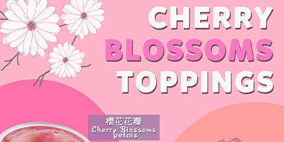 Cherry Blossoms Toppings(Customized Products)